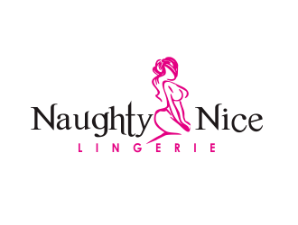 Naughty & Nice Lingerie logo design by YONK