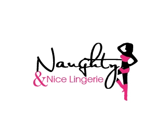 Naughty & Nice Lingerie logo design by art-design