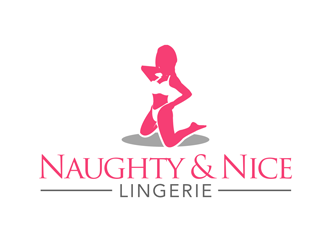Naughty & Nice Lingerie logo design by kunejo