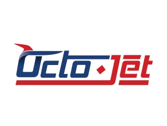 Octo-Jet logo design by Upoops