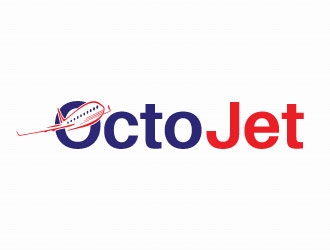 Octo-Jet logo design by AYATA