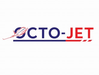 Octo-Jet logo design by AYATA