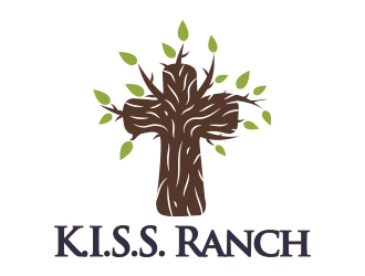 K.I.S.S. Ranch logo design by Boooool