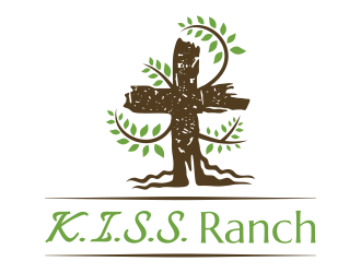 K.I.S.S. Ranch logo design by graphicstar