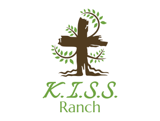 K.I.S.S. Ranch logo design by graphicstar