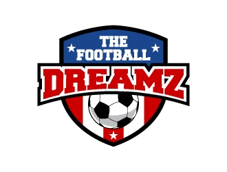 The footballdreamz OR The football dreamz logo design by J0s3Ph