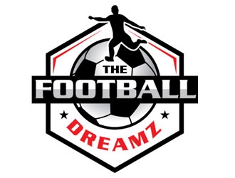 The footballdreamz OR The football dreamz logo design by logoguy