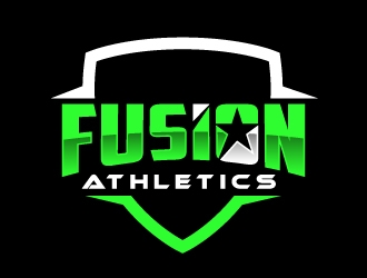 Fusion Athletics logo design by ElonStark