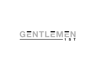 GENTLEMEN 1ST logo design by bricton