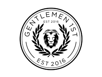 GENTLEMEN 1ST logo design by johana