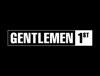 GENTLEMEN 1ST logo design by J0s3Ph