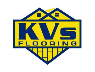 KVs Flooring logo design by scriotx