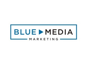 BLUE MEDIA Marketing logo design by sabyan