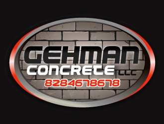 Gehmans Concrete LLC logo design by Loregraphic