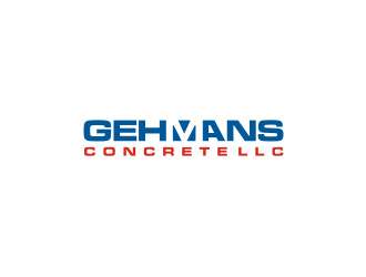 Gehmans Concrete LLC logo design by Barkah