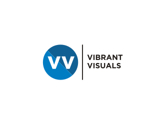 Vibrant Visuals logo design by cintya