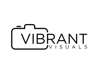 Vibrant Visuals logo design by nurul_rizkon