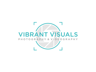 Vibrant Visuals logo design by ndaru