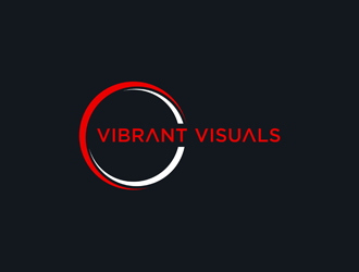 Vibrant Visuals logo design by alby