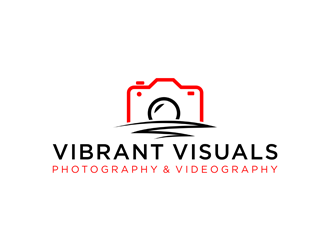 Vibrant Visuals logo design by ndaru