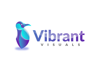 Vibrant Visuals logo design by AnuragYadav