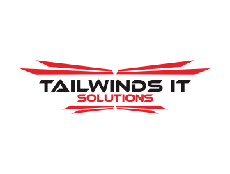 Tailwinds IT Solutions logo design by Greenlight