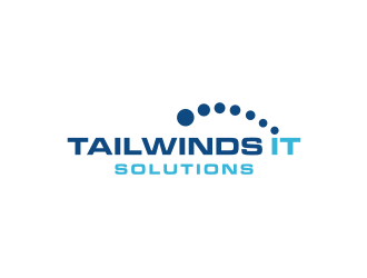 Tailwinds IT Solutions logo design by mbamboex