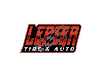 LePier Tire & Auto logo design by wongndeso