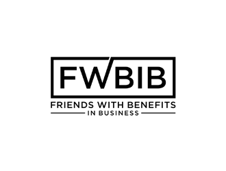 Friends With Benefits In Business logo design by johana