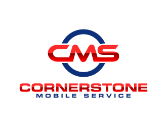 Cornerstone Mobile Service logo design by Dakon