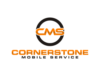 Cornerstone Mobile Service logo design by Dakon