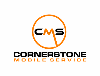 Cornerstone Mobile Service logo design by hidro