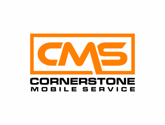 Cornerstone Mobile Service logo design by hidro