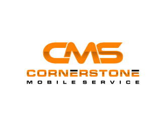 Cornerstone Mobile Service logo design by haidar