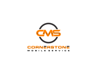 Cornerstone Mobile Service logo design by haidar