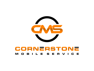 Cornerstone Mobile Service logo design by haidar