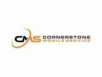 Cornerstone Mobile Service logo design by checx