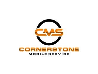 Cornerstone Mobile Service logo design by CreativeKiller