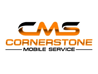 Cornerstone Mobile Service logo design by MAXR