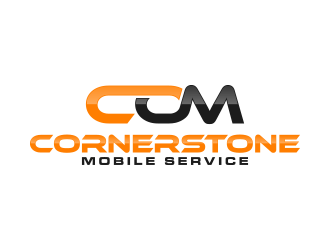 Cornerstone Mobile Service logo design by lexipej