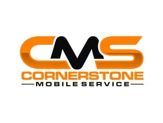 Cornerstone Mobile Service logo design by agil