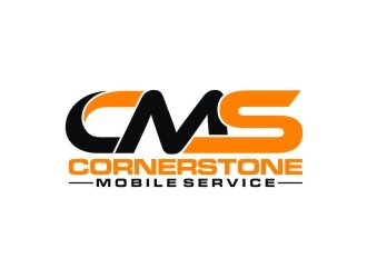 Cornerstone Mobile Service logo design by agil