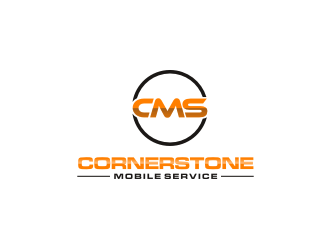Cornerstone Mobile Service logo design by Franky.
