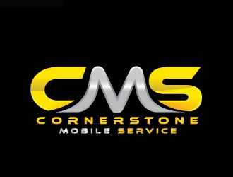 Cornerstone Mobile Service logo design by logoguy