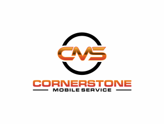Cornerstone Mobile Service logo design by ammad