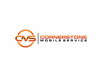 Cornerstone Mobile Service logo design by ammad