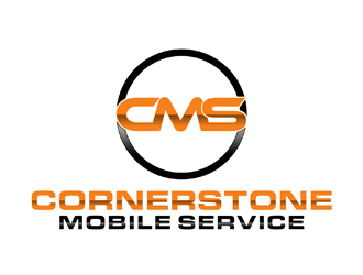 Cornerstone Mobile Service logo design by johana