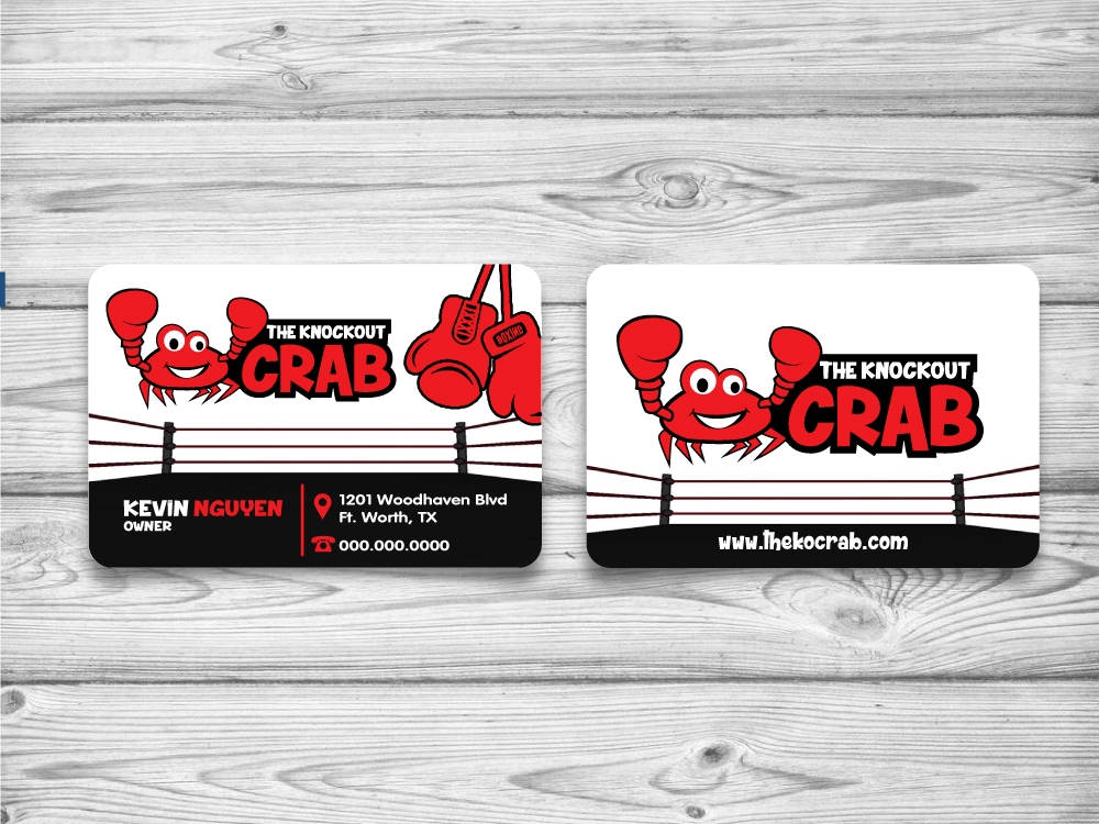 THE KNOCKOUT CRAB logo design by jaize