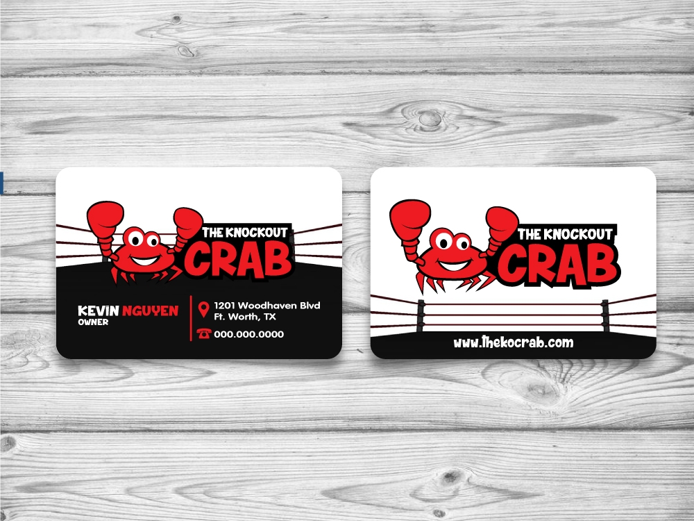 THE KNOCKOUT CRAB logo design by jaize