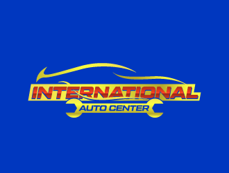 International Auto Center logo design by Fajar Faqih Ainun Najib
